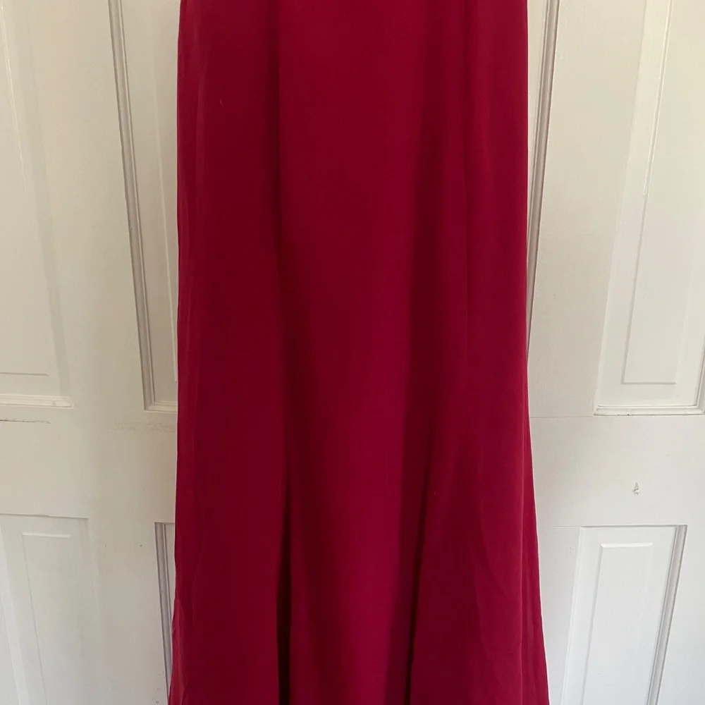 Azazie Red Maxi Dress - Picture 3 of 5